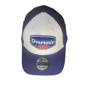 New Era 9FORTY Overtons 400 Chicagoland Speedway Victory Lane Blue White Hat